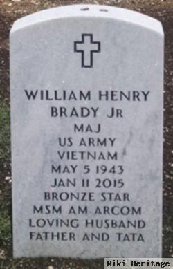 Maj William Henry Brady, Jr