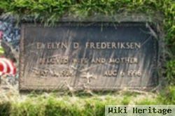 Evelyn D Cutler Frederiksen