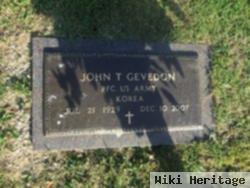 John "j.t." Gevedon