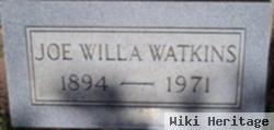 Joe Willa Watkins