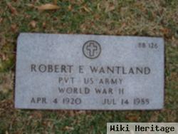 Robert E Wantland