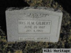 Mrs H.m. Gilbert