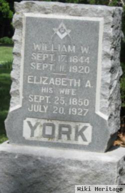 William W York