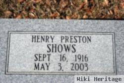 Henry Preston Shows