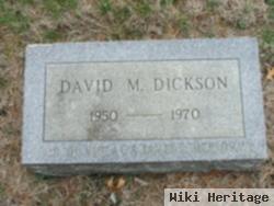 David M. Dickson