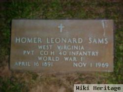 Homer Leonard Sams