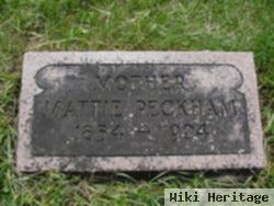 Martha "mattie" Twaddle Peckham