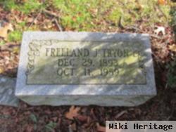 Freeland J Tryon