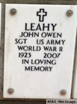 John Owen Leahy