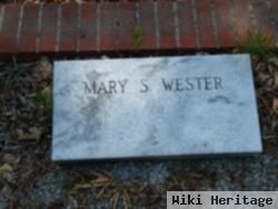 Mary S Wester