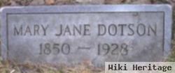 Mary Jane Dotson