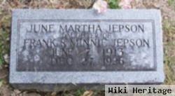 June Martha Jepson