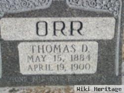 Thomas D Orr