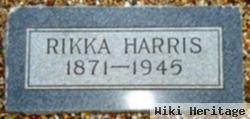 Fredricka Kristine "rikka" Peterson Harris