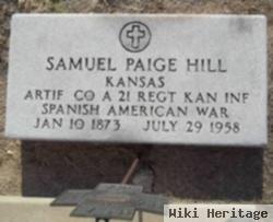 Samuel Paige Hill