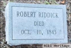 Robert Riddick