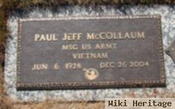 Paul Jeff Mccollaum