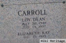 Loy Dean Carroll