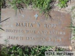 Maria B Ropp