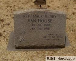 Rev Mack Henry Van Hoose