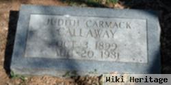 Judith Elizabeth Carmack Callaway