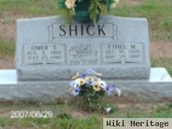 Ethel M Shick