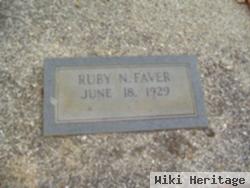 Ruby Nutt Faver