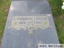 J Thomas Taylor