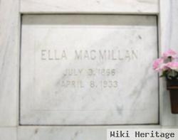 Ella Mac Millian