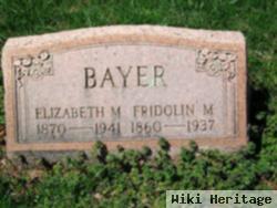 Fridolin M. Bayer