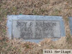 Roy F Johnson