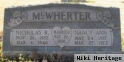 Nancy Ann Henderson Mcwherter