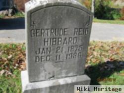 Gertrude D Reid Hibbard