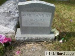 Annie Brown Lee