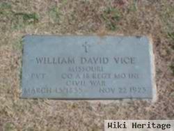 William David Vice