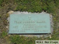 Sgt Felix Judson Allen