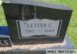 Lester G Brooks