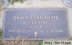 Dwain Carl Heppe