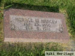 Horace William Hancey