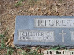 Chester O Ricketts