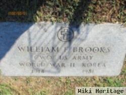 William F Brooks