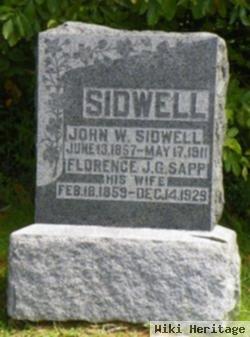 Florence Geneva "jennie" Sapp Sidwell