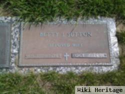 Betty L Sutton