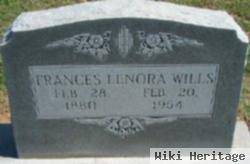 Frances Lenora Alexander Wills