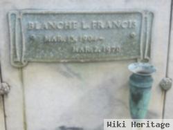 Blanche L Francis