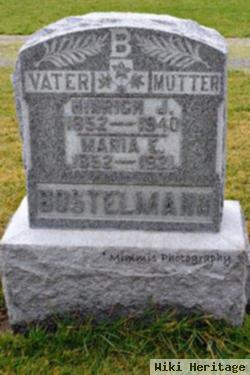 Maria E "mary" Wildung Bostelmann