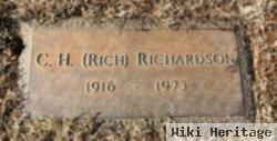 C. H. "rich" Richardson