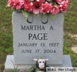 Martha A. Page
