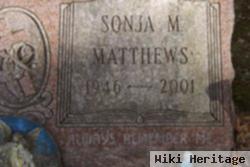 Sonja M Degen Matthews