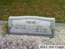 Mary E. Sizemore Oberg